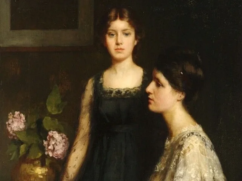1881-Jeannette Slager - Le mie sorelle Jeanette e Corry (1908)